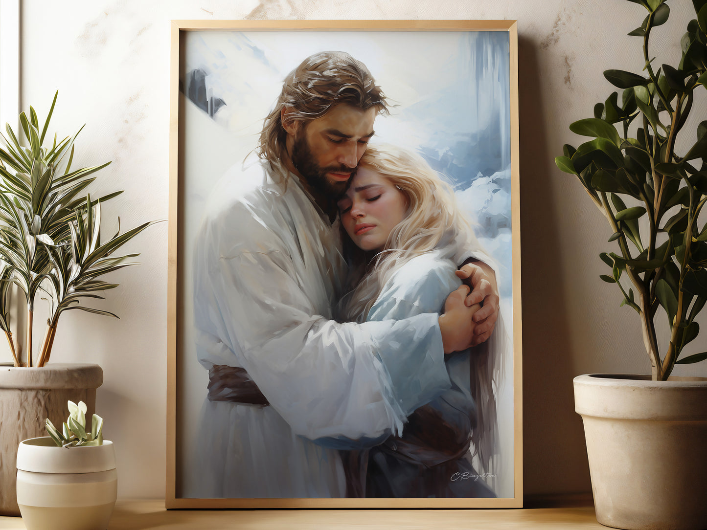 Comfort in the Cold (Digital Art Print Download)