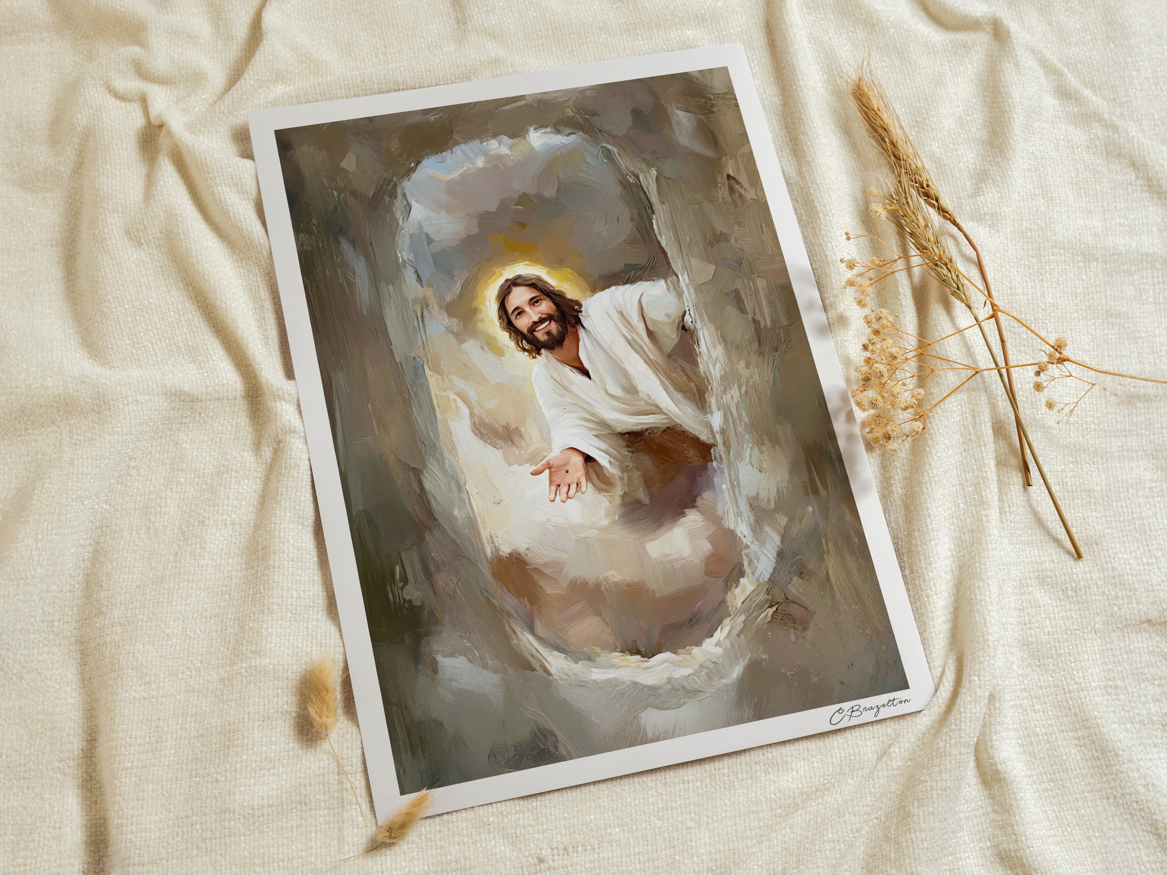 Up From the Grave #2 | Signed Handmade Art Print – The Painted Gospel