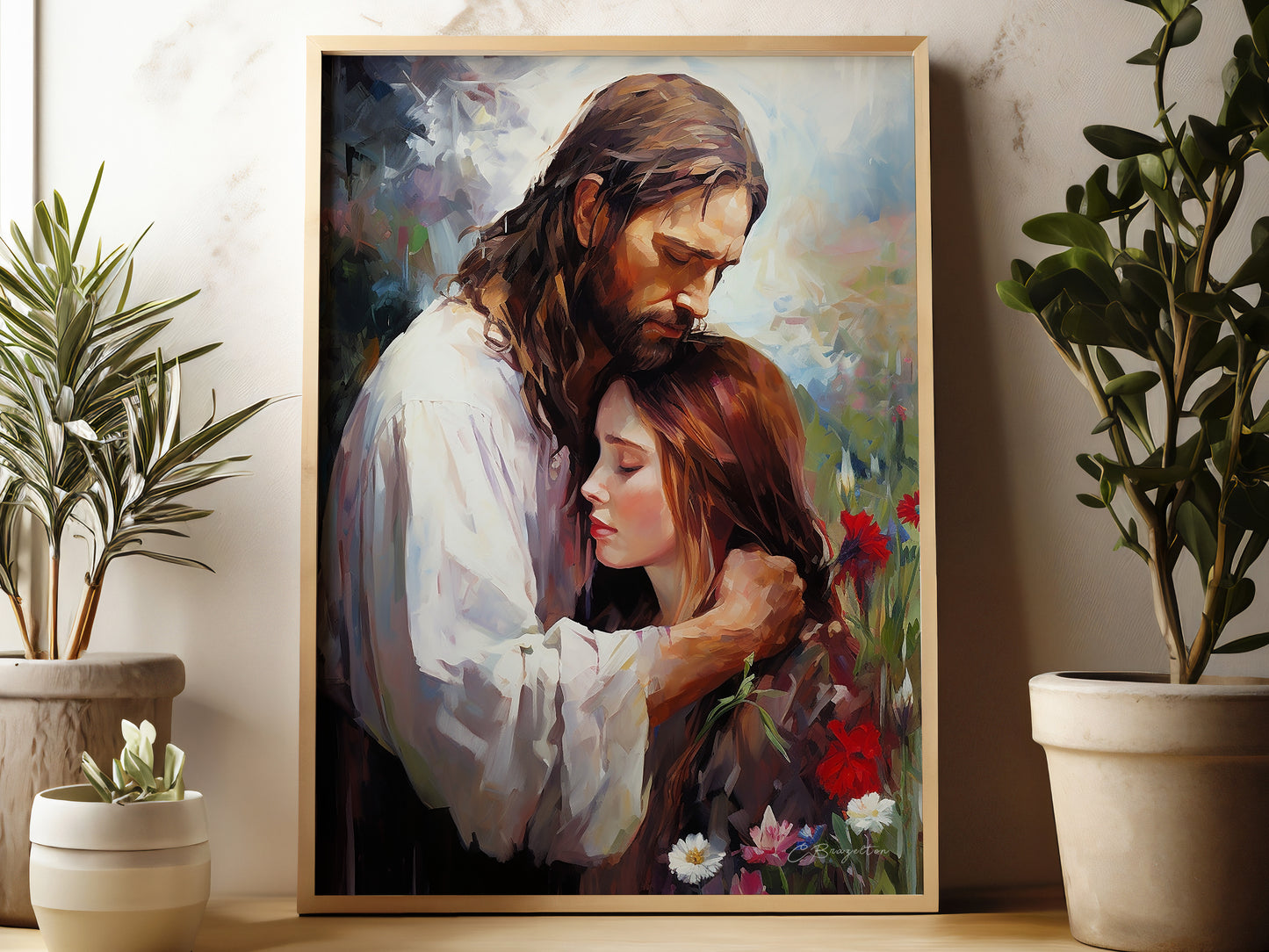 God With Us (Digital Art Print Download)