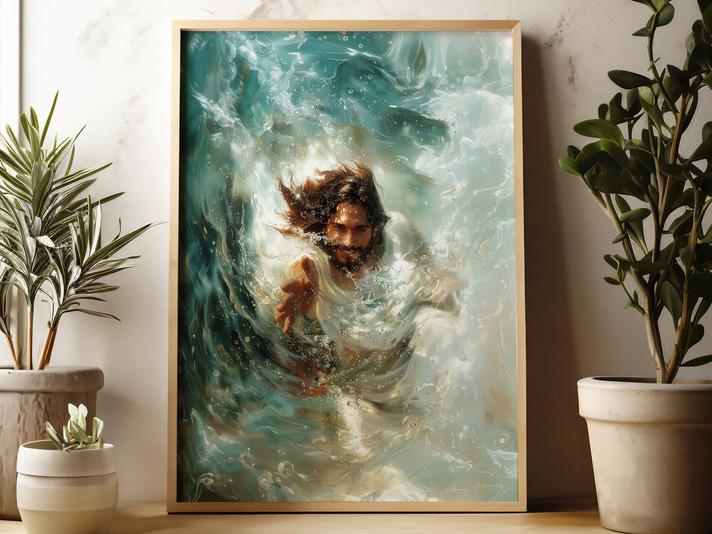 Jesus Saves (Digital Art Print Download)