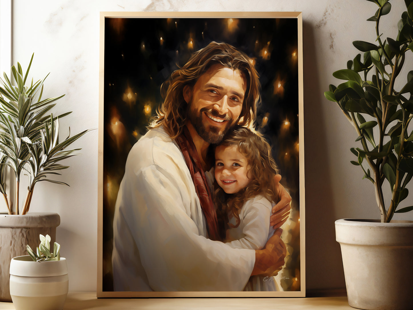 Protector alegre (descarga de impresión de arte digital)