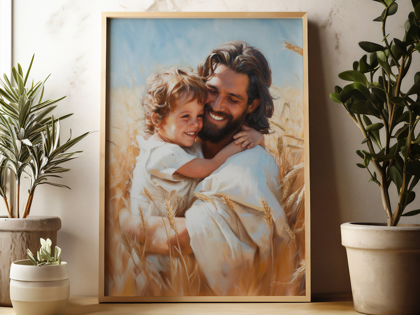 Keine größere Freude (Digitaler Kunstdruck-Download)