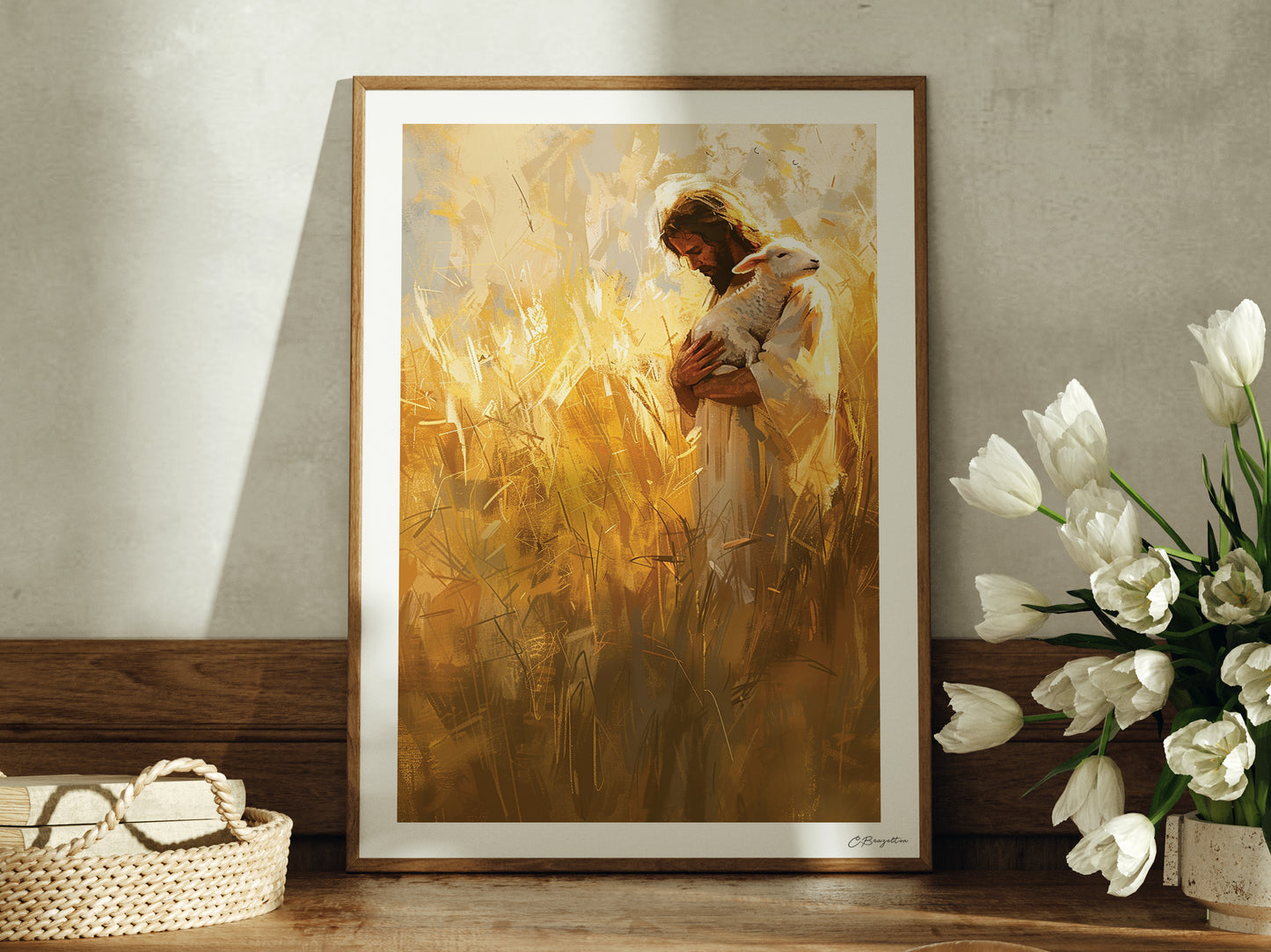 Él me encontró | Impresión de bellas artes