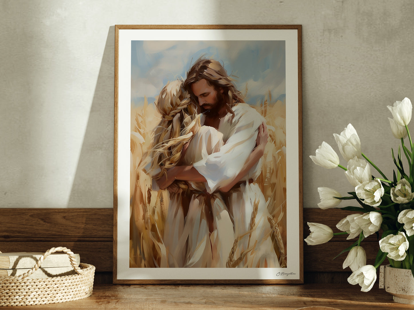 Healing Embrace "Blonde" | Fine Art Print