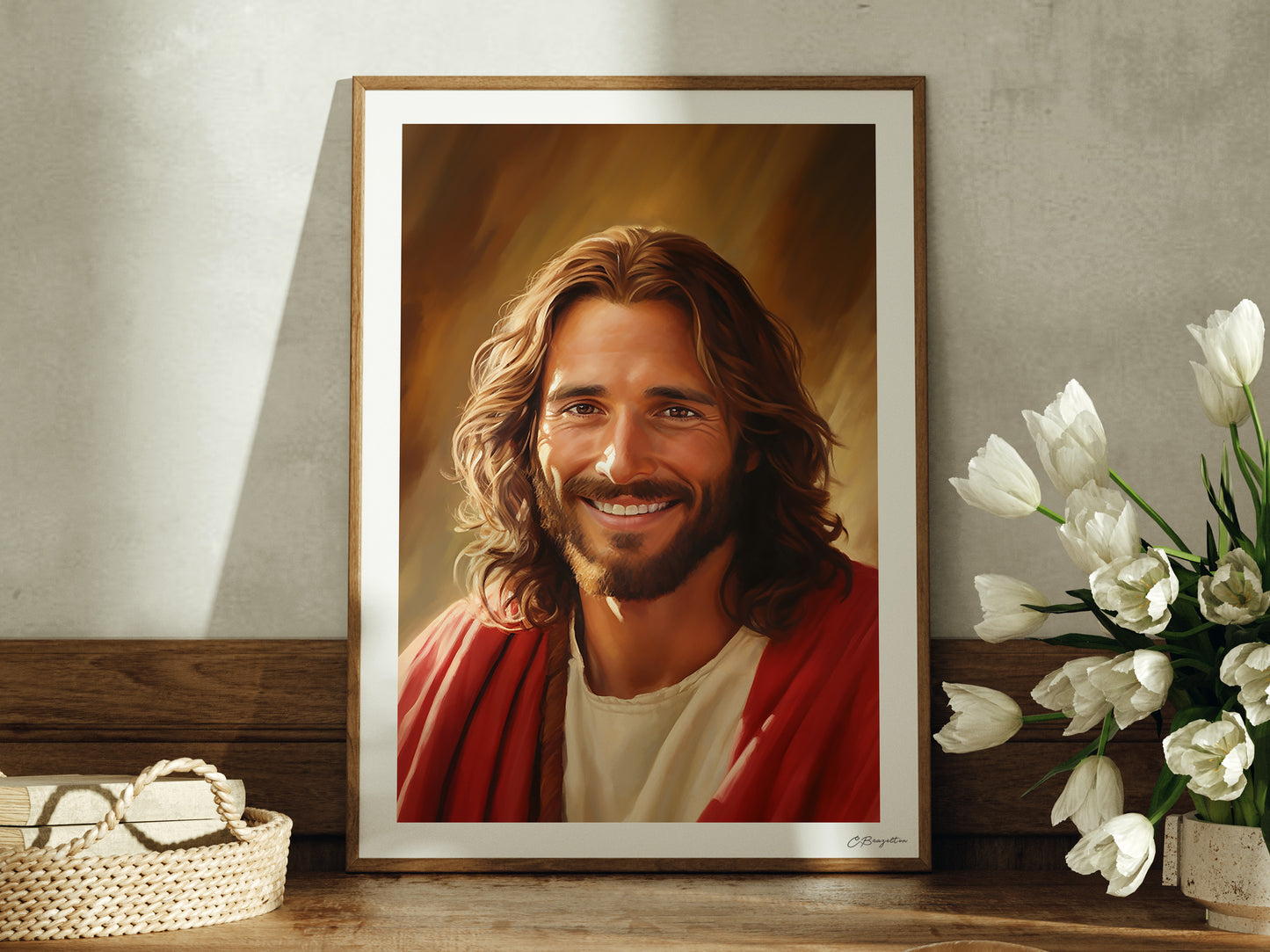 Strahlender Retter | Kunstdruck