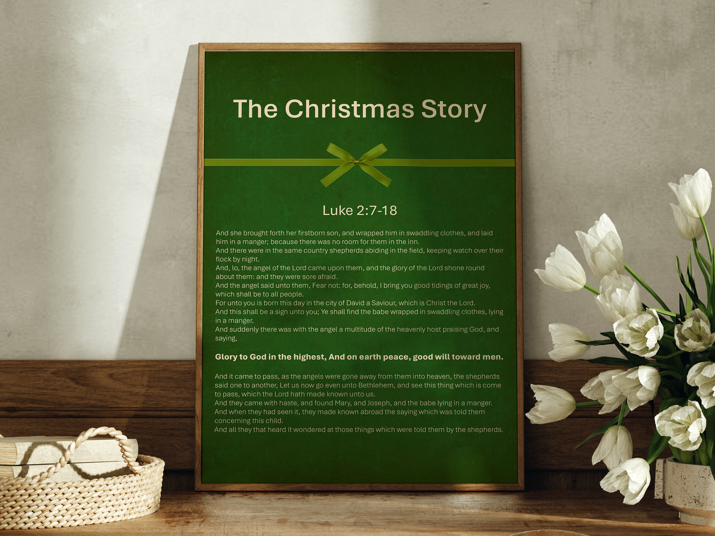 The Christmas Story | Fine Art Print