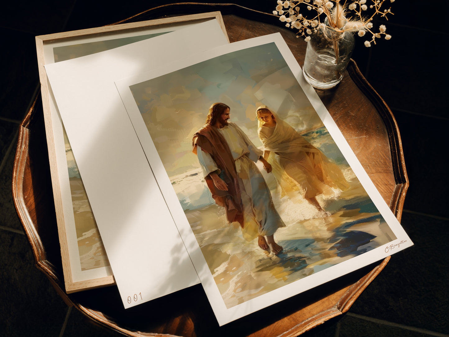 Walk By Faith | Limited Edition Handmade Print