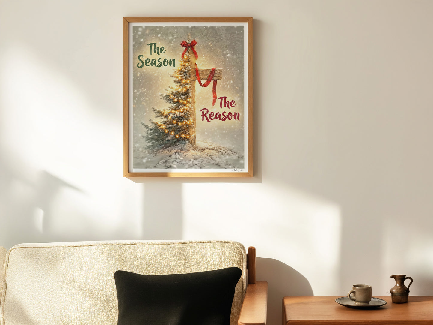 Reason for the Season #2 | Signed Handmade Art Print