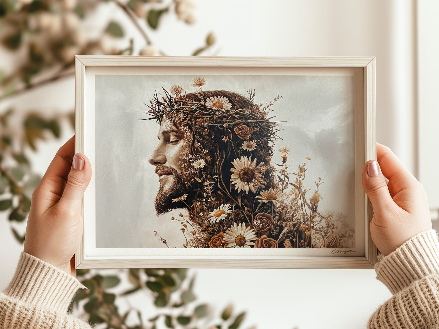 Crown of Glory #2 | Signed Handmade Art Print