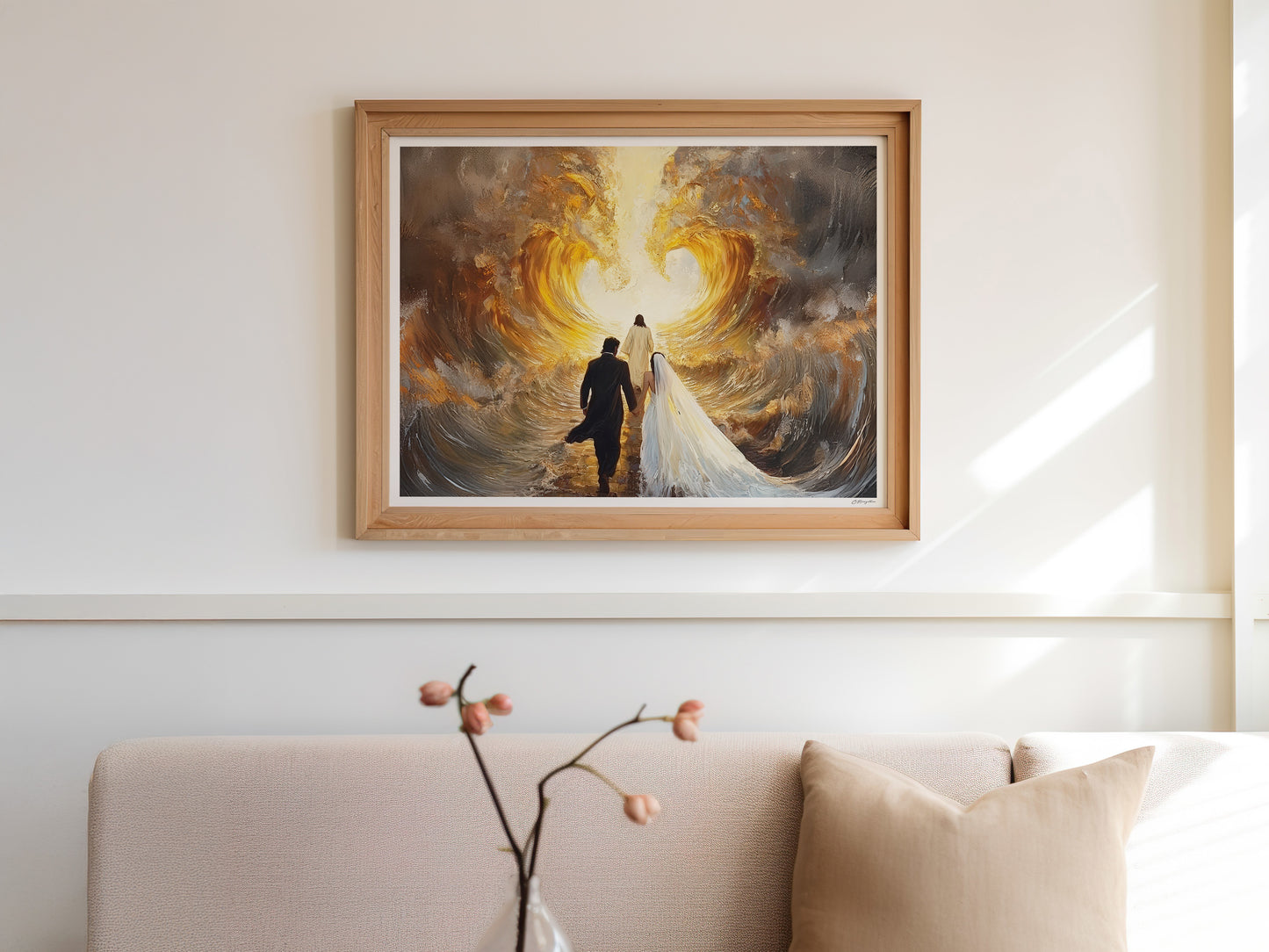 Abrazo curativo | Impresión de bellas artes