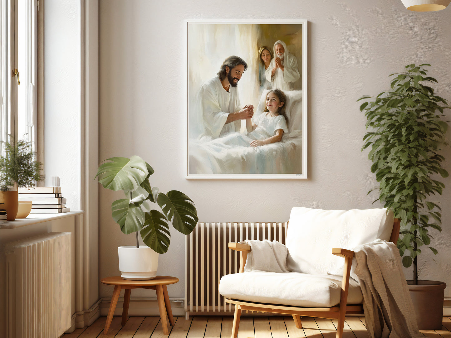 Resurrection and Life | Signed Handmade Art Print