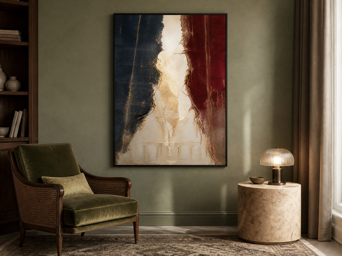 The Veil Was Torn | Canvas Artwork