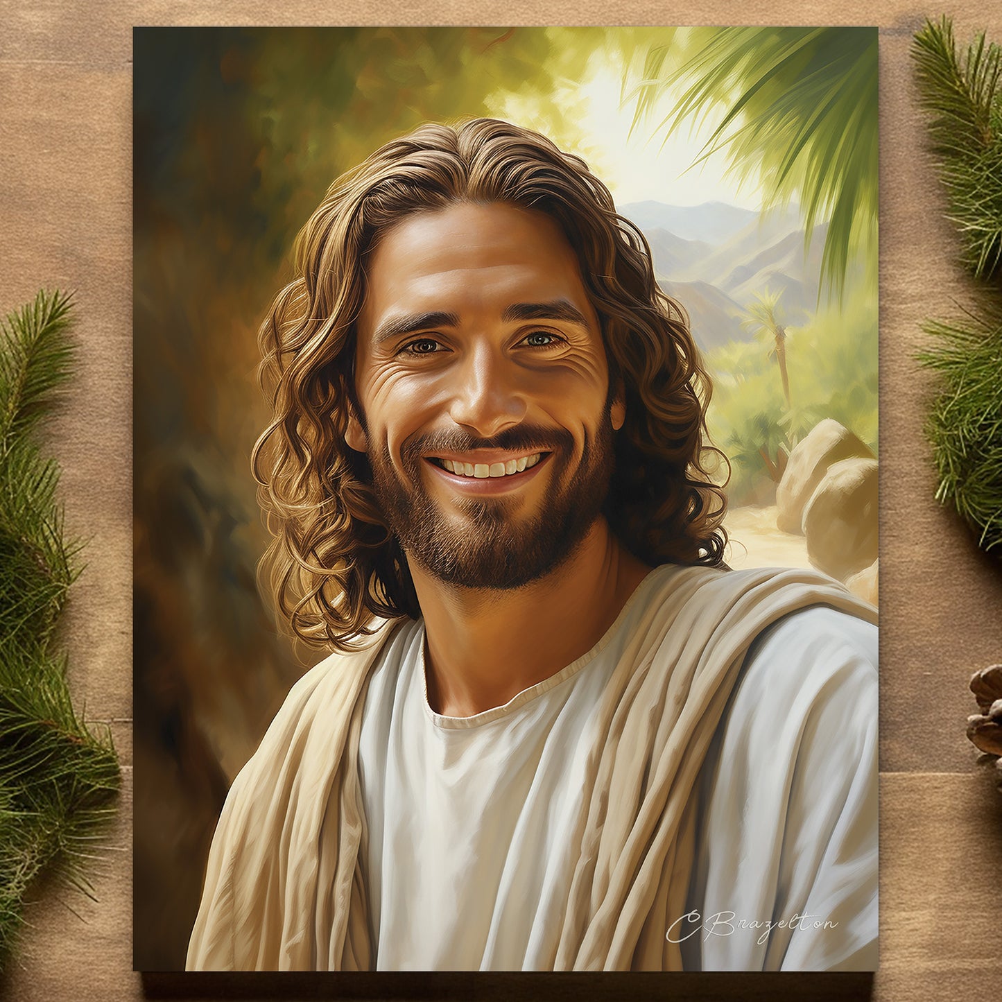 Ojos en el Señor (Descarga de impresión de arte digital)