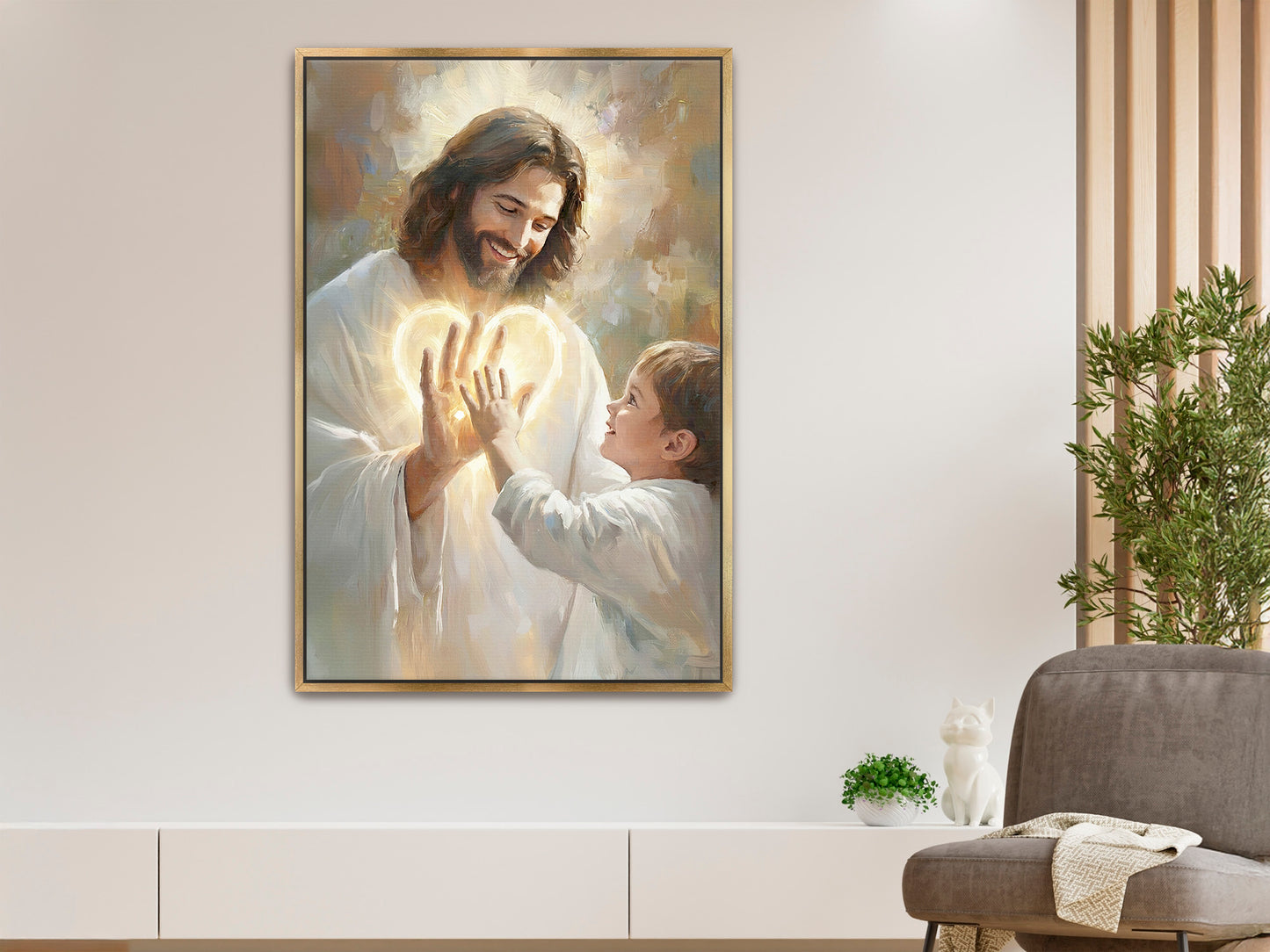 In His Hands | Canvas Artwork