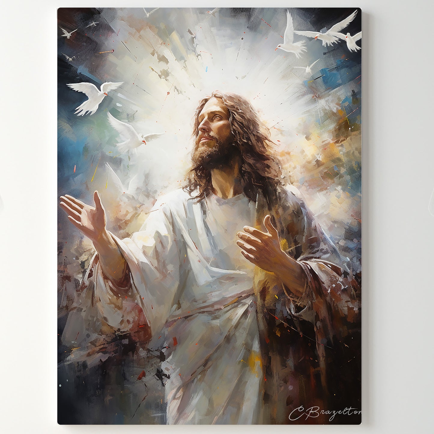 Wie eine Taube (Digitaler Kunstdruck-Download)