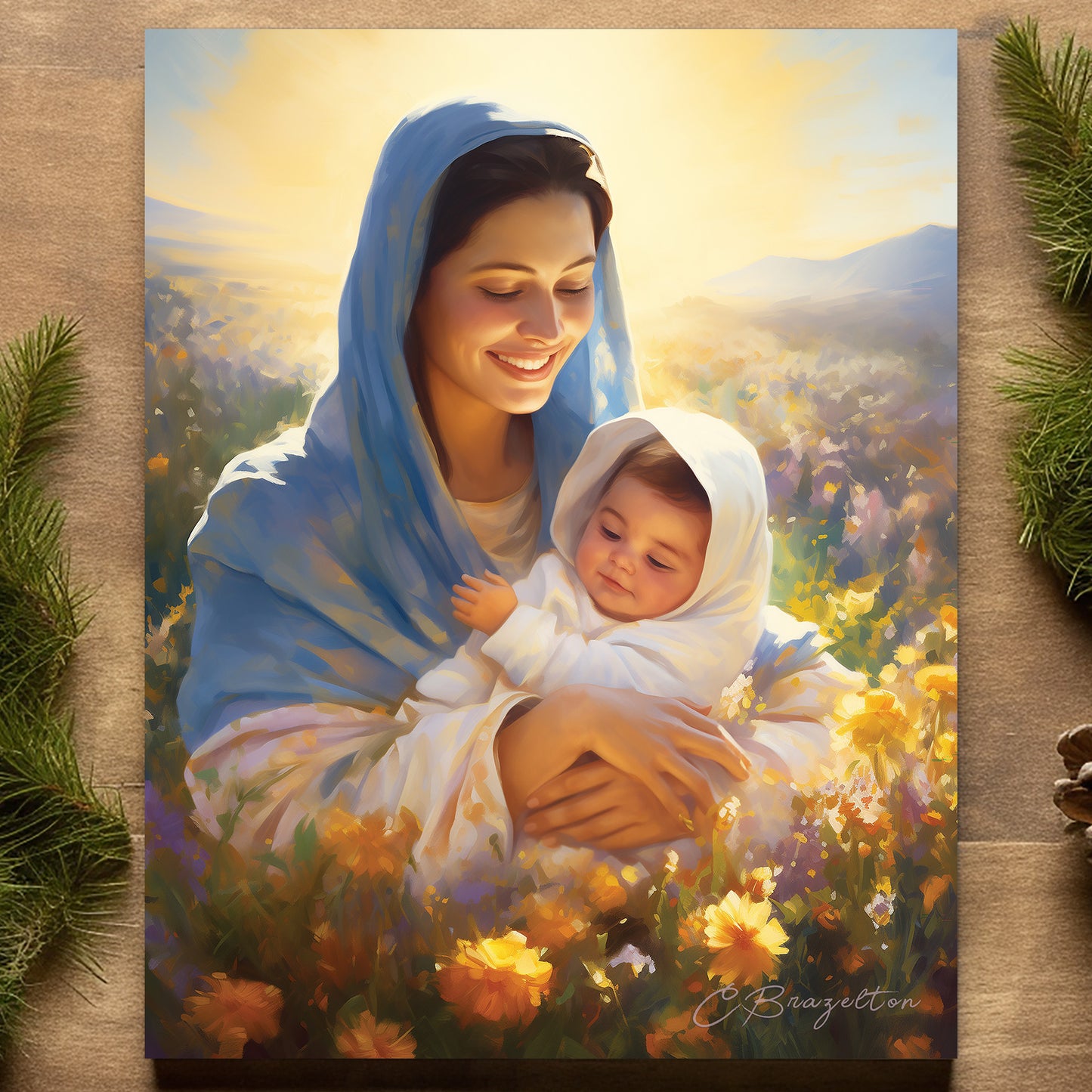 Versprechen erfüllt (Digitaler Kunstdruck-Download)