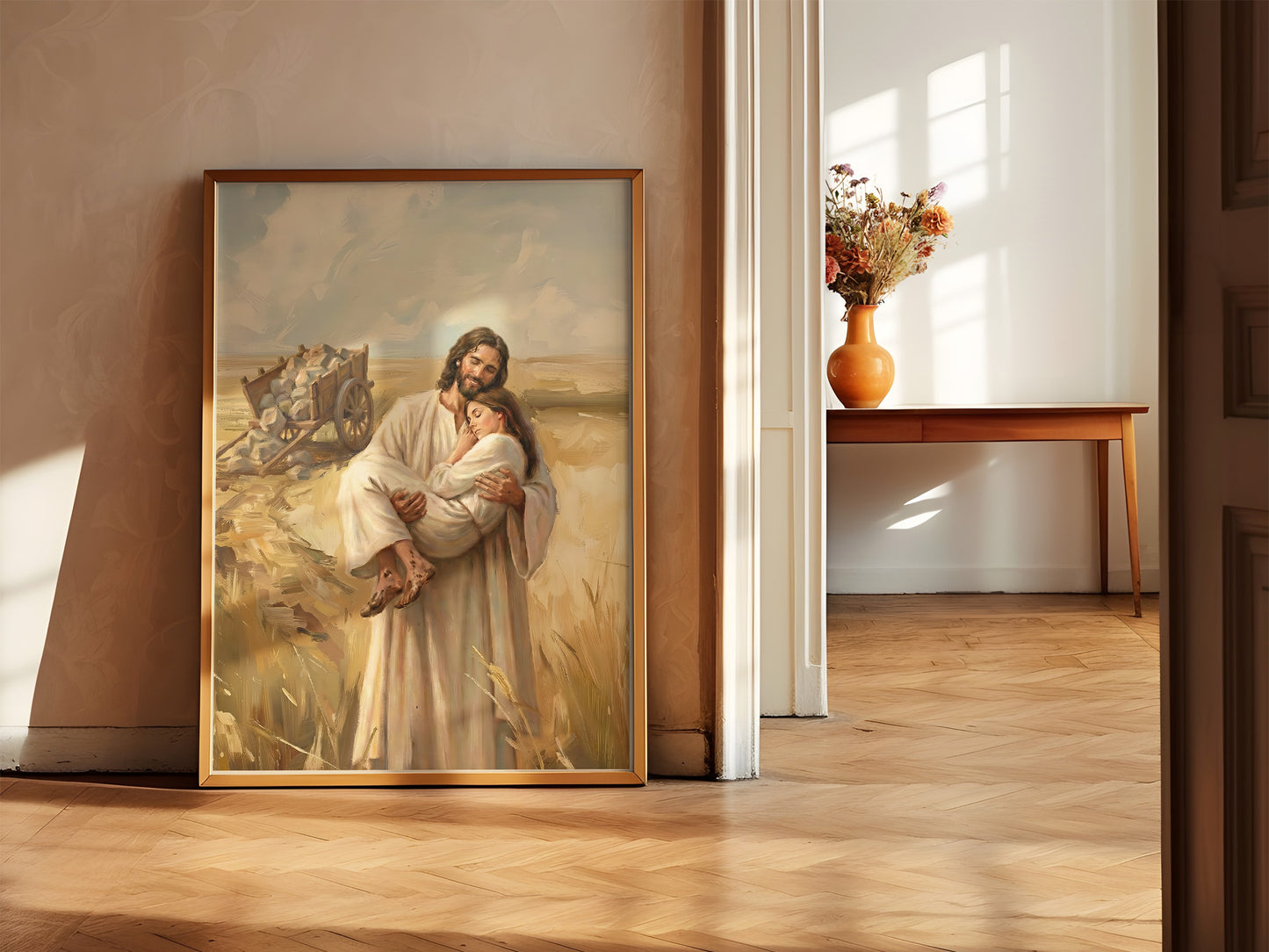 Rest in Him | Signed Handmade Art Print