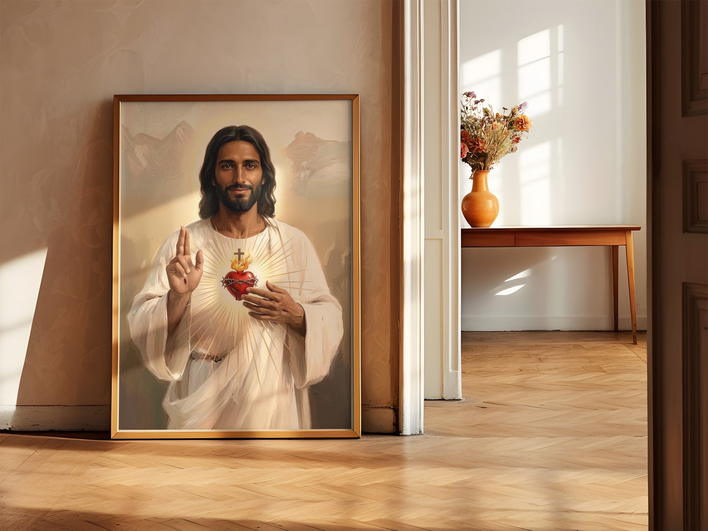 Sacred Heart #2 | Signed Handmade Art Print