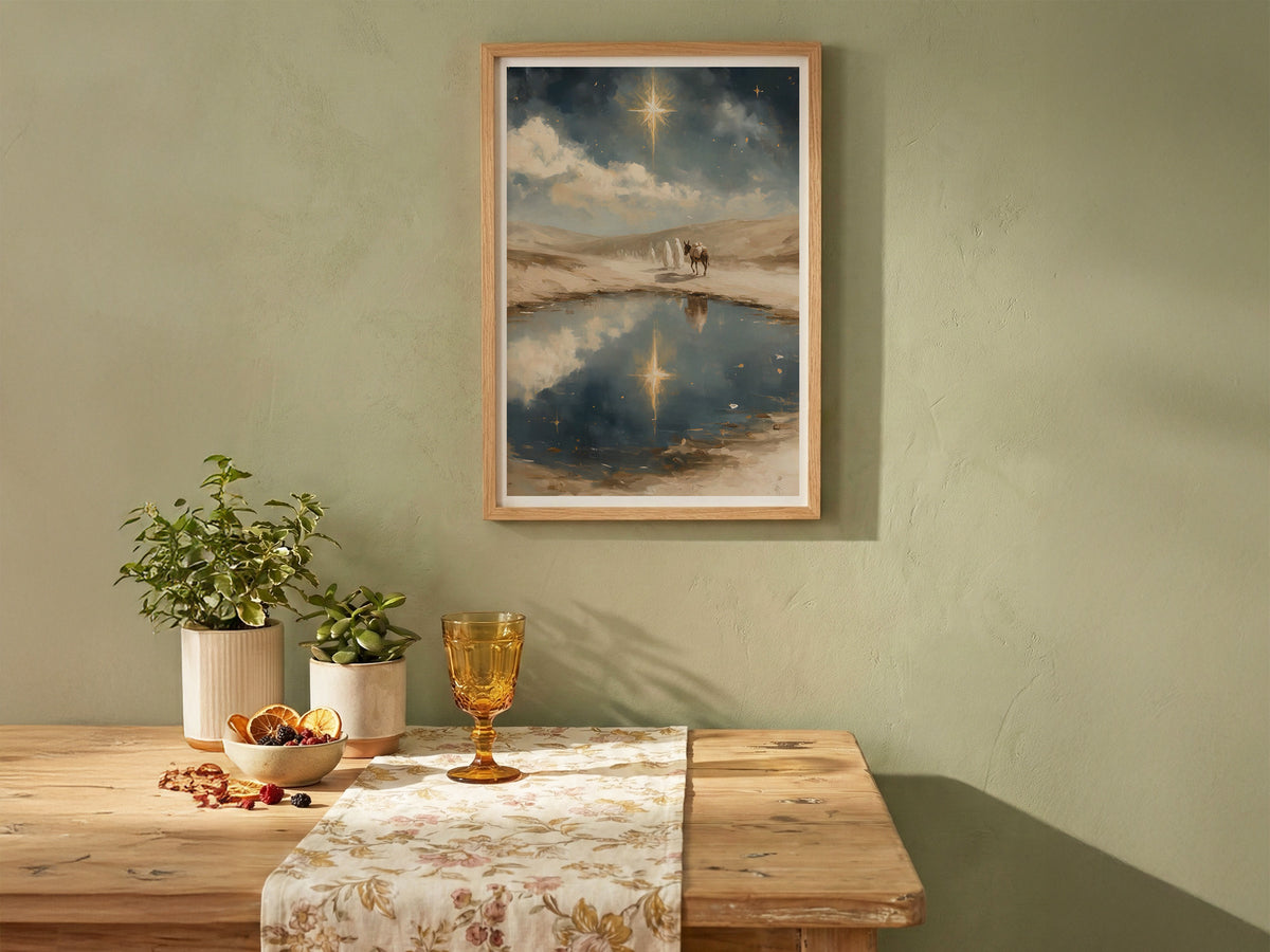In Thy Light | Signed Handmade Art Print