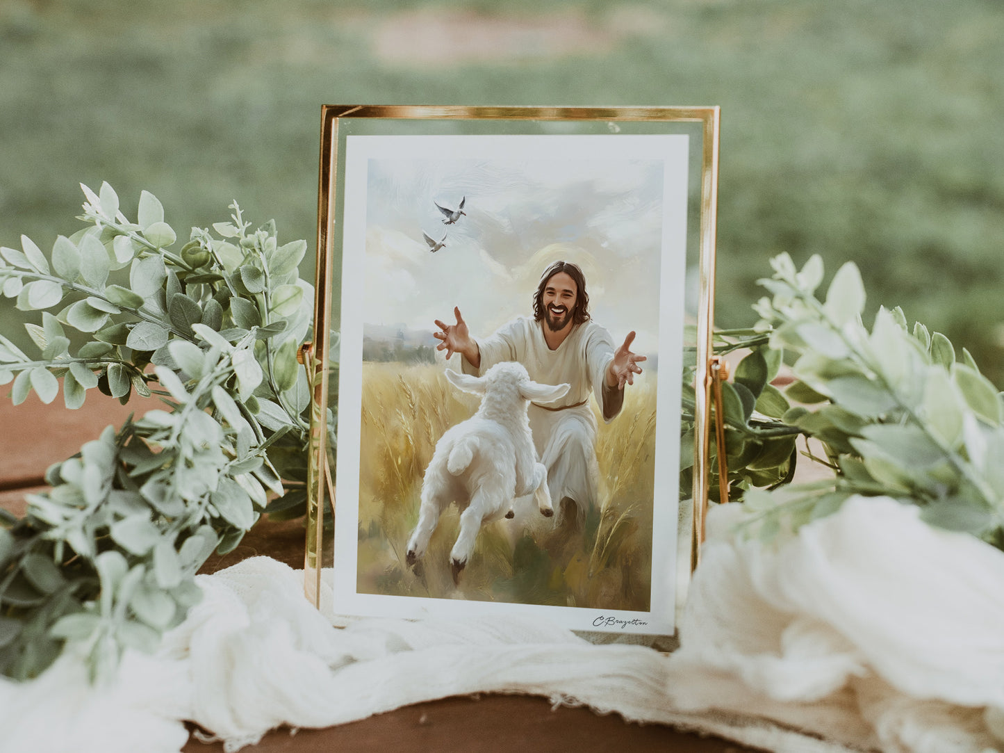 Rejoice with Me #2 | Signed Handmade Art Print