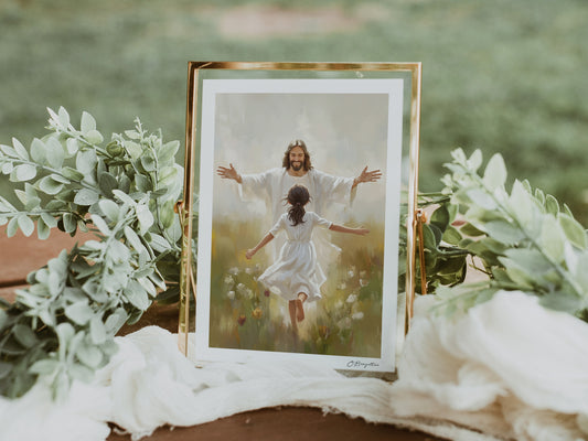 Everlasting Arms | Signed Handmade Art Print