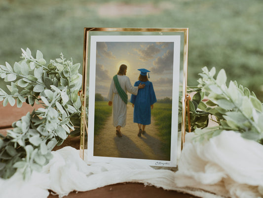 Walk in Wisdom | Signed Handmade Art Print