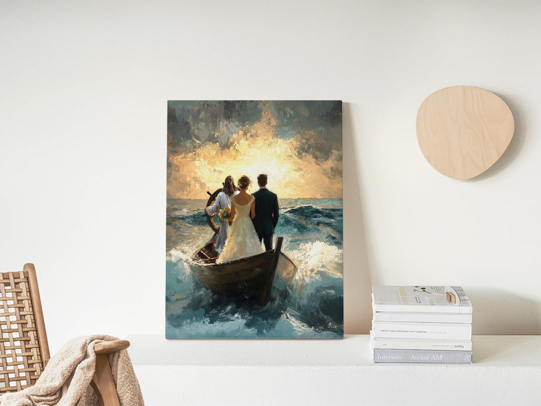 Guided by Him | Canvas Artwork