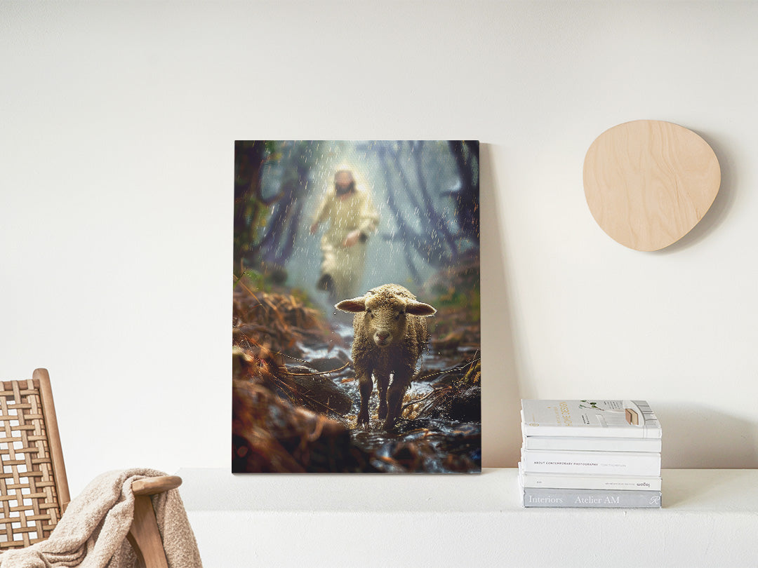 Shepherd in the Storm #2 | Canvas Artwork