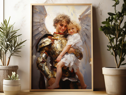 Guardian Angel (Digital Art Print Download)