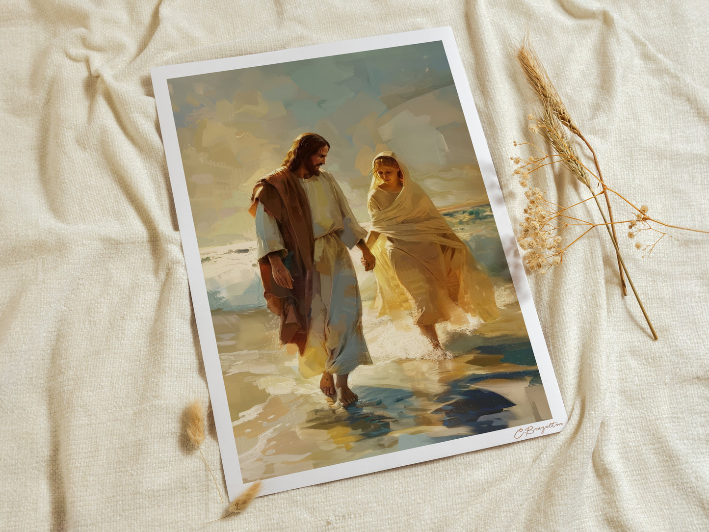Walk By Faith | Limited Edition Handmade Print