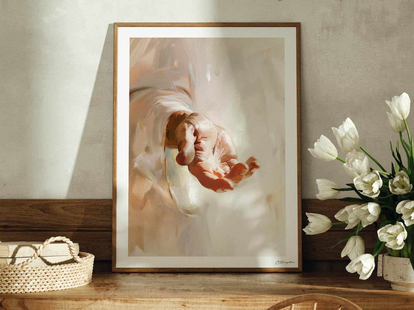 By His Wounds | Fine Art Print