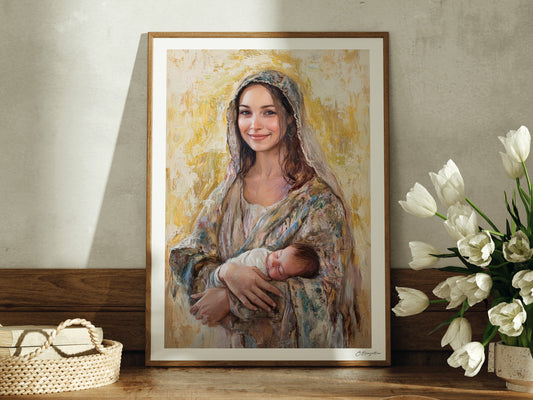 Ave Maria | Signed Handmade Art Print