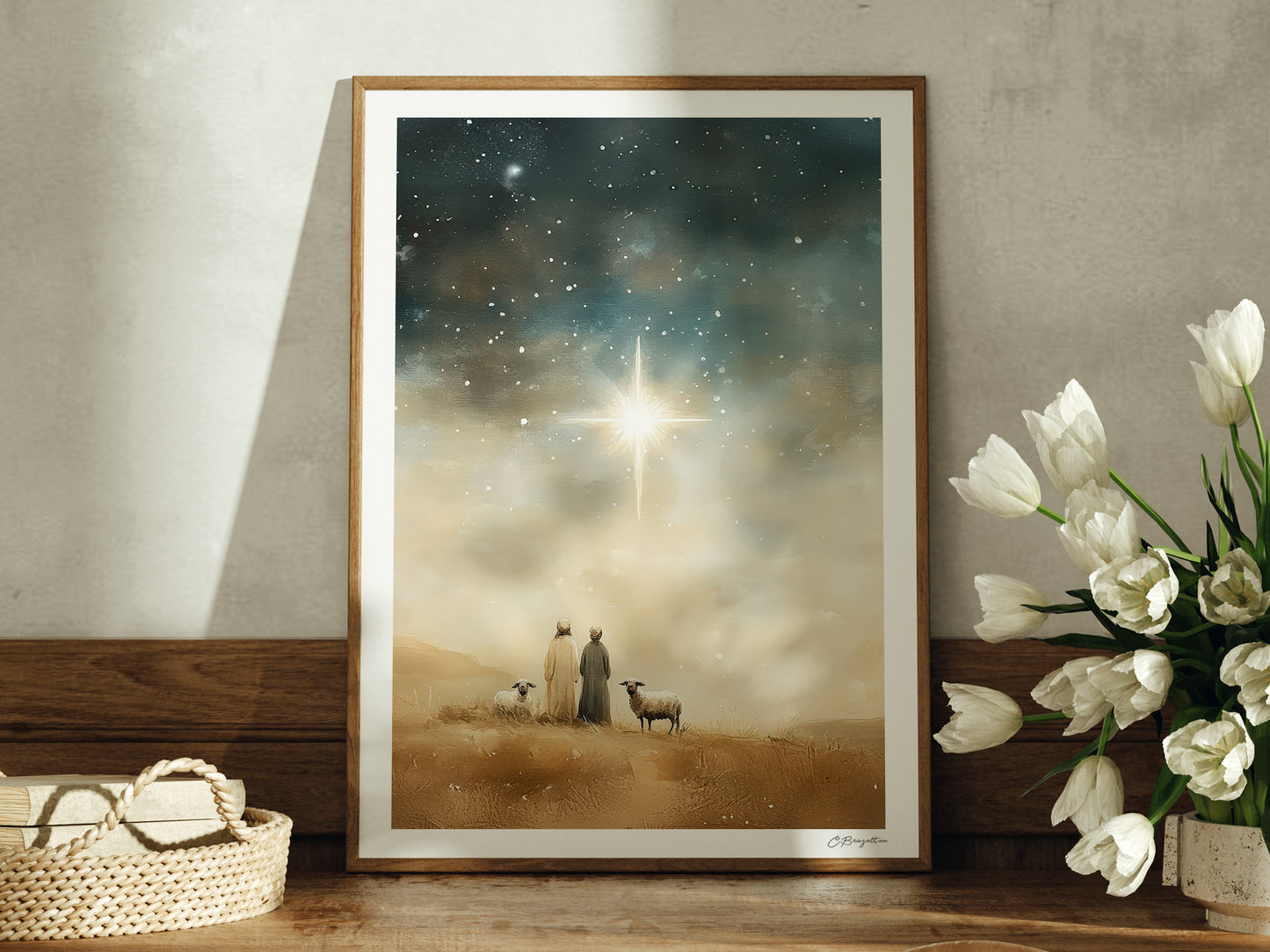 Follow the Light | Signed Handmade Art Print