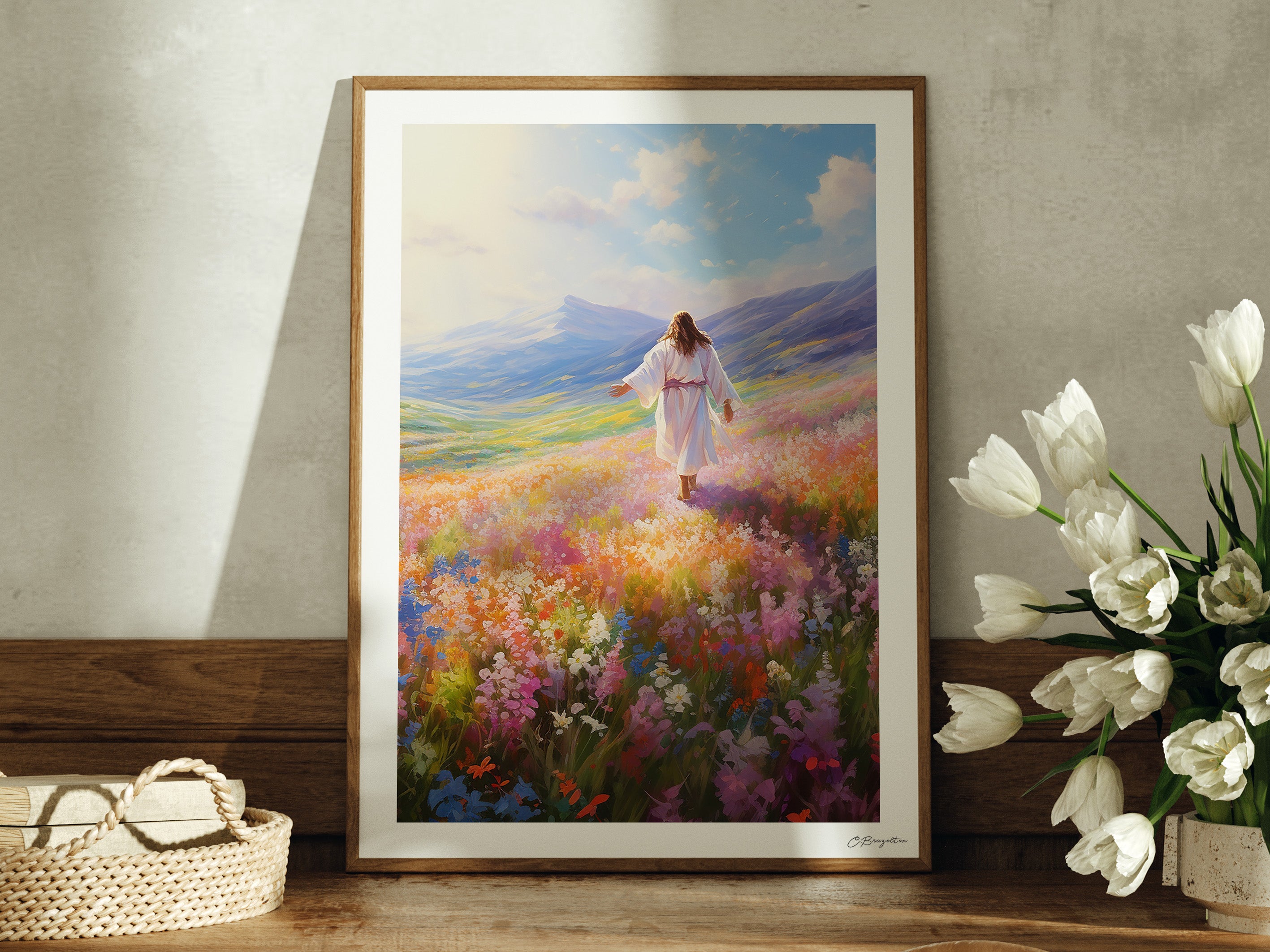 Rest in Jesus | Fine Art Print – The Painted Gospel