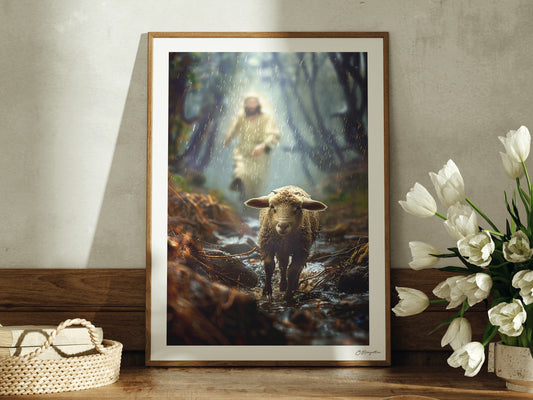 Shepherd in the Storm #2 | Fine Art Print
