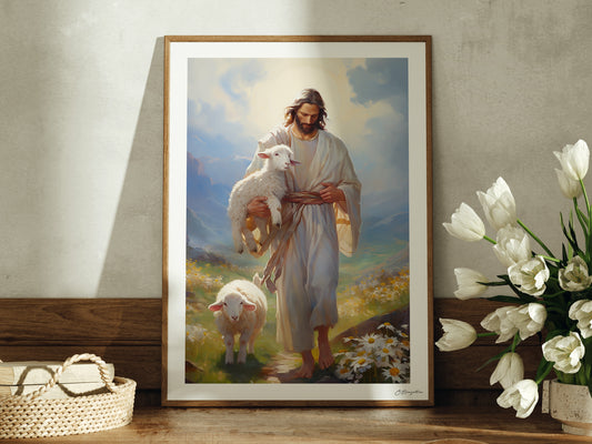 El Buen Pastor 2 | Impresión de bellas artes