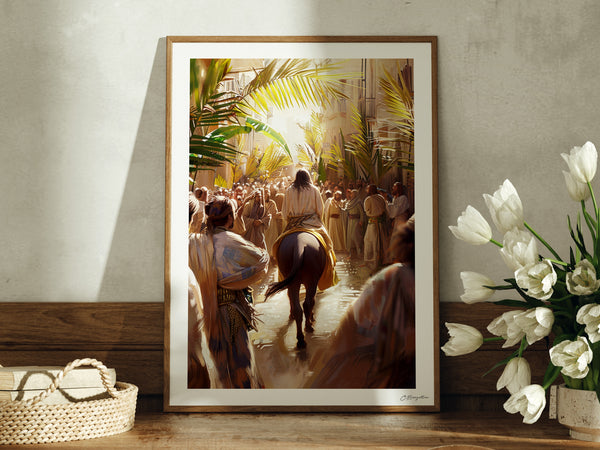 Triumphal Entry | Fine Art Print – The Painted Gospel