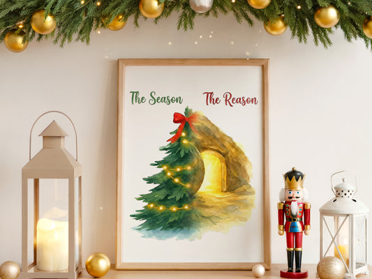 Reason for the Season | Signed Handmade Art Print