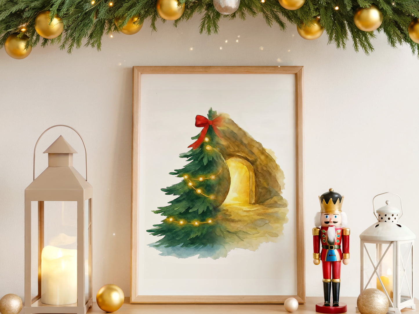 Reason for the Season - No Text | Signed Handmade Art Print