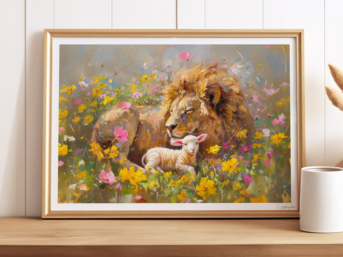 The Lion and the Lamb | Fine Art Print