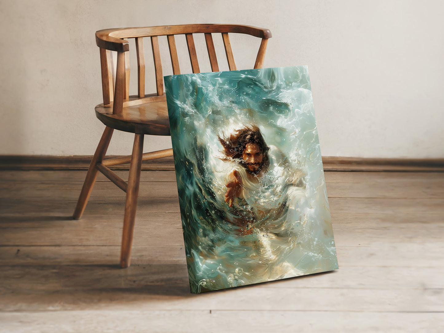 Jesus Saves | Canvas Artwork