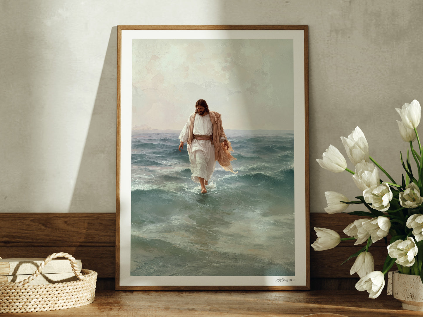 Be Not Afraid | Signed Handmade Art Print