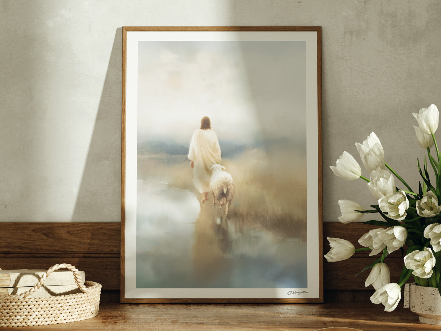 He Leaves the 99 #2 | Signed Handmade Art Print