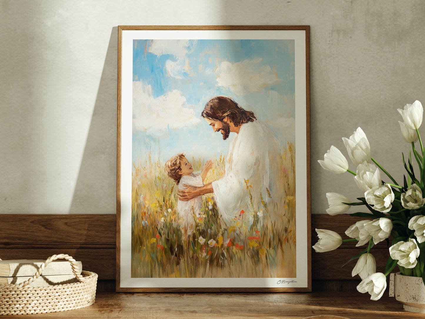 Childlike Faith | Signed Handmade Art Print