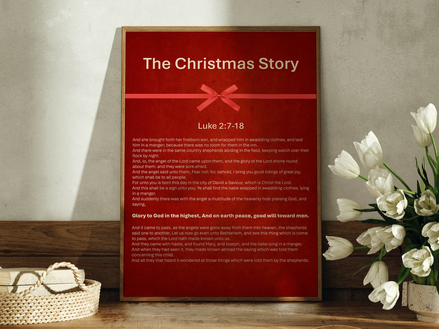 The Christmas Story | Fine Art Print