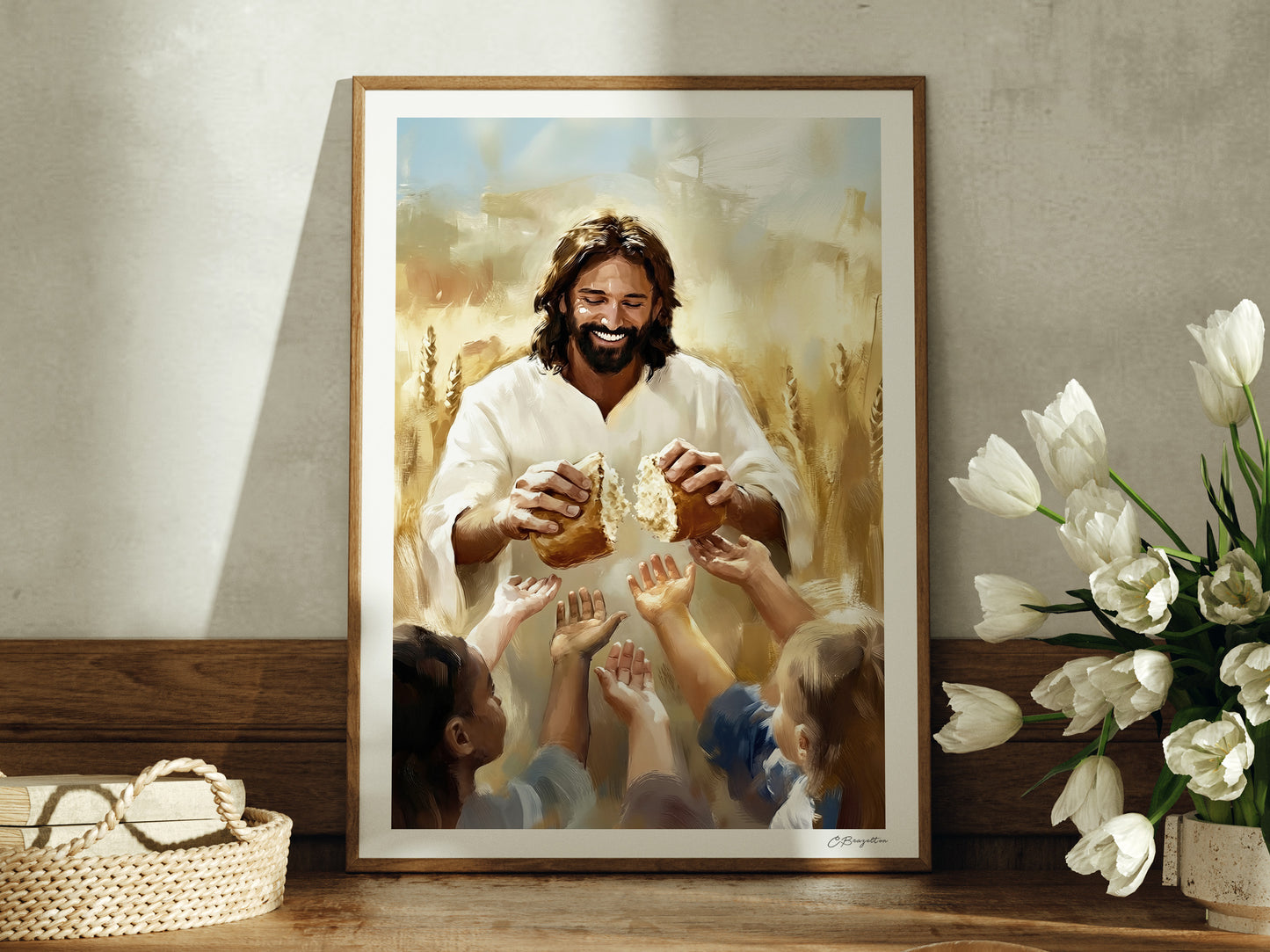 Daily Bread | Signed Handmade Art Print