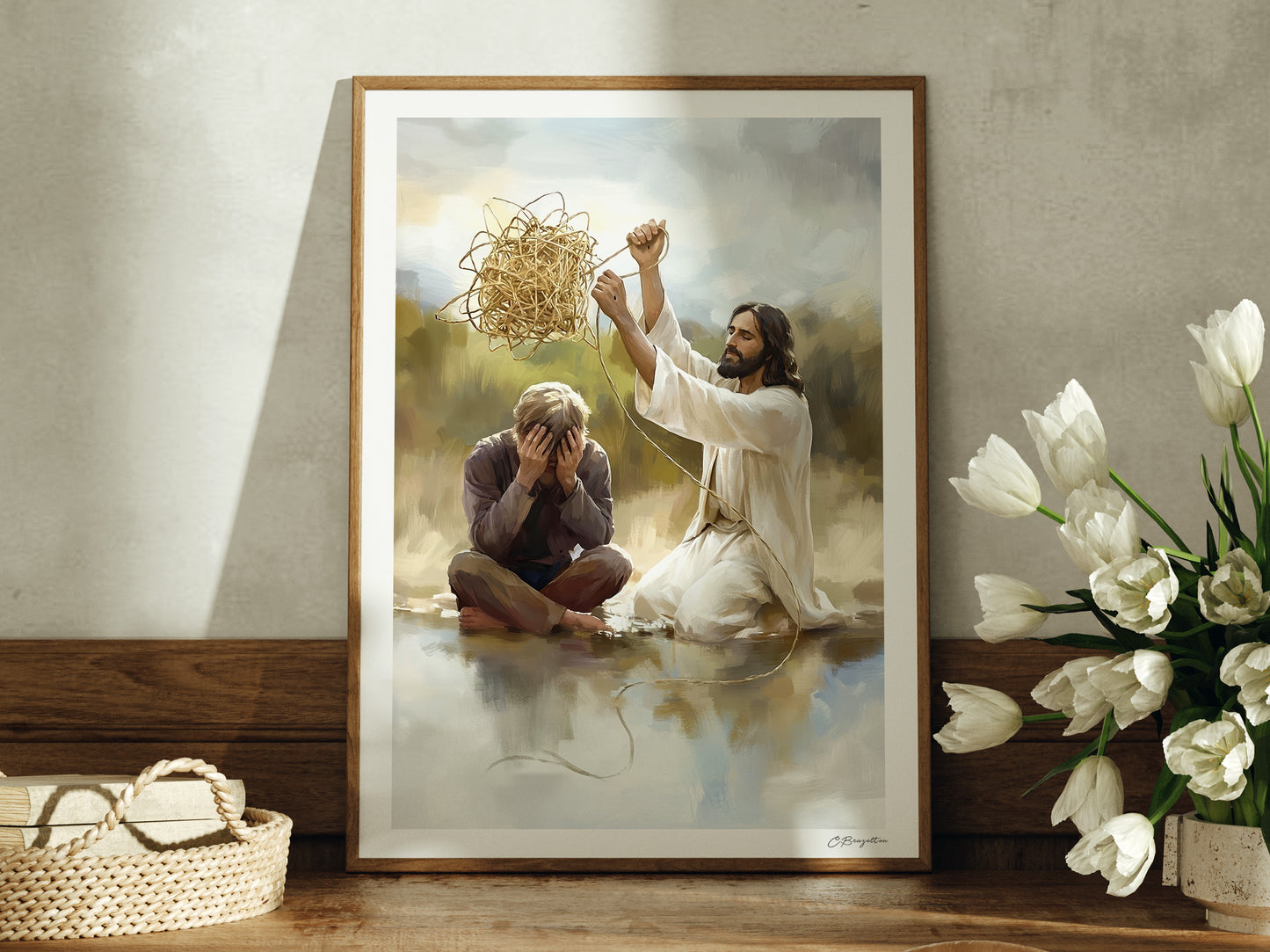 From Chaos to Calm | Signed Handmade Art Print