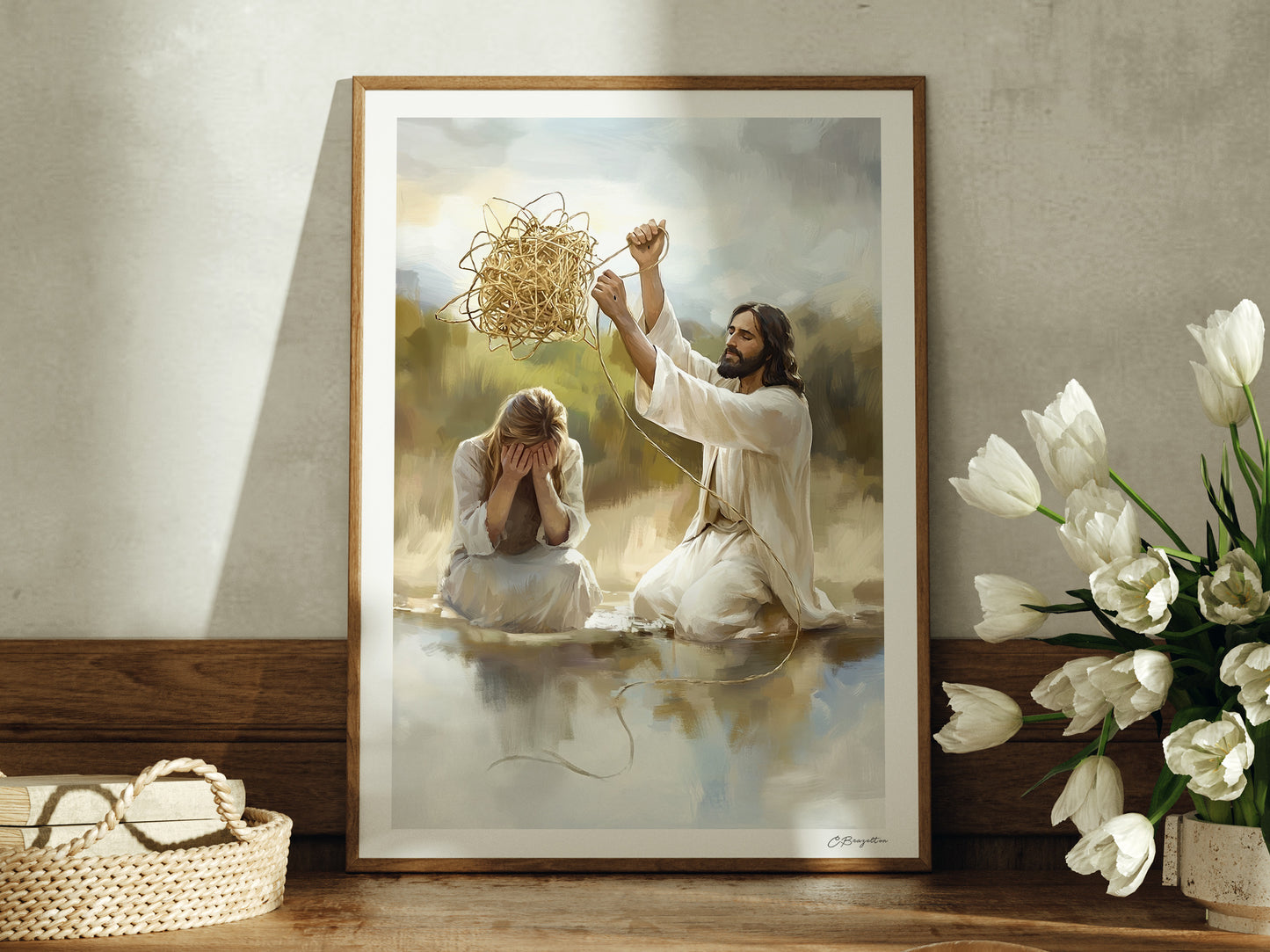 From Chaos to Calm | Signed Handmade Art Print