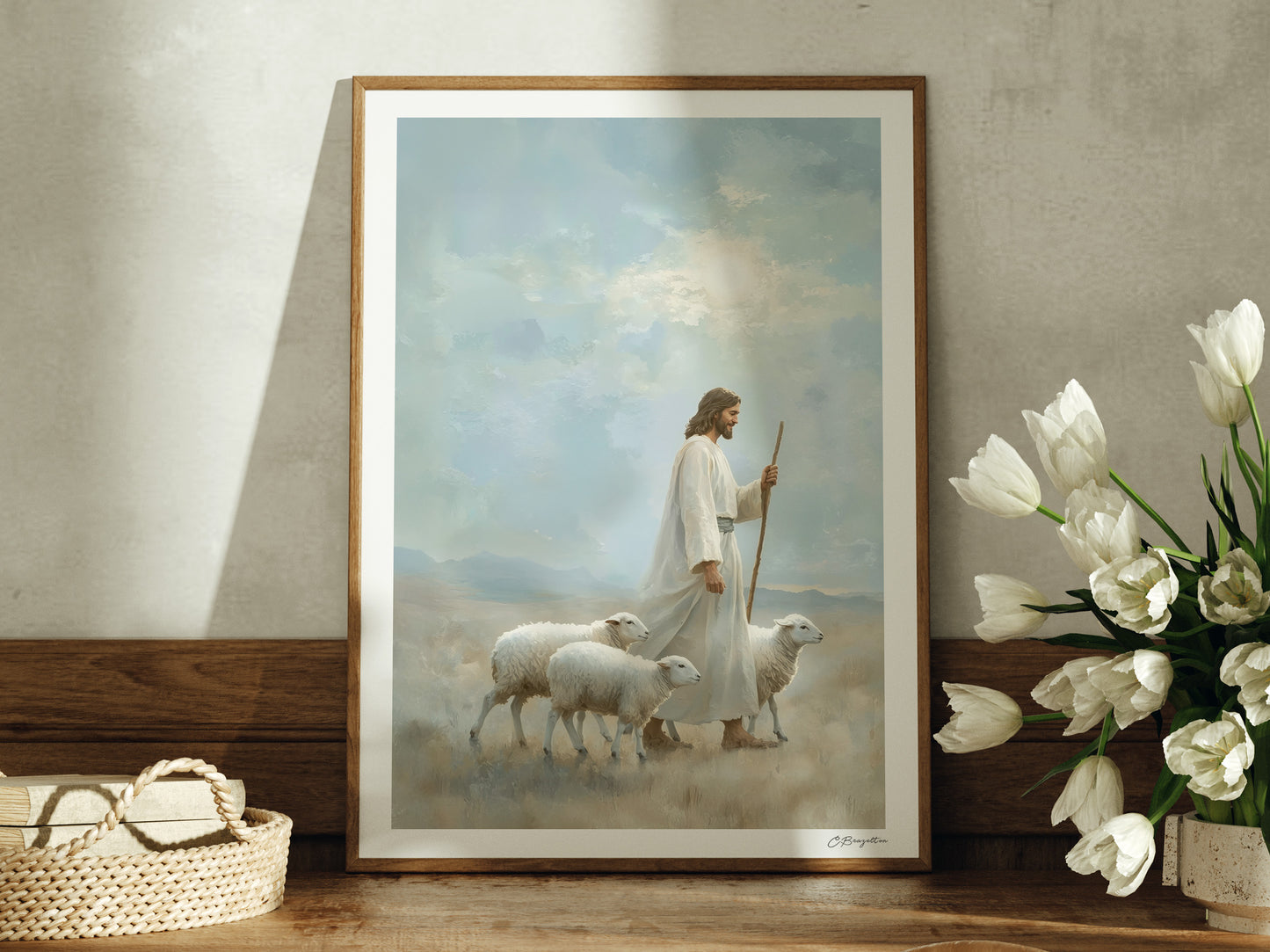 My Shepherd | Signed Handmade Art Print