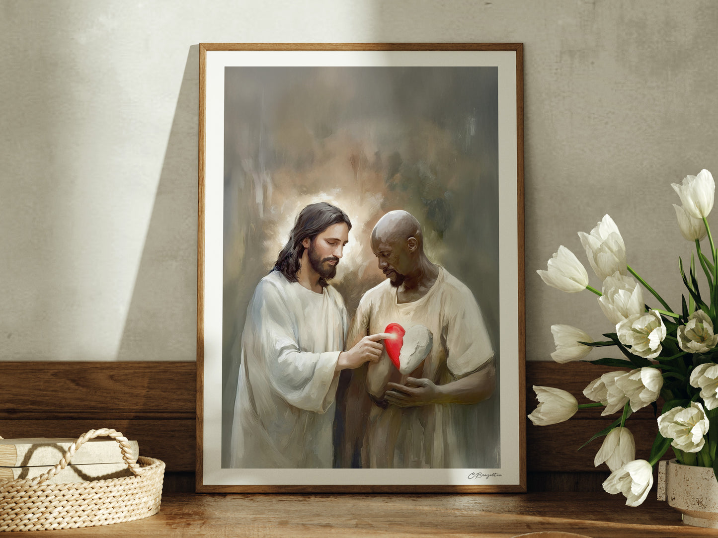 New Heart | Signed Handmade Art Print